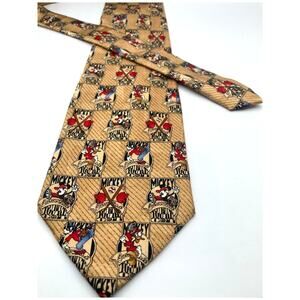 Disney Mickey & Co Vintage 100% Silk Tie 62" L x 3.75" W